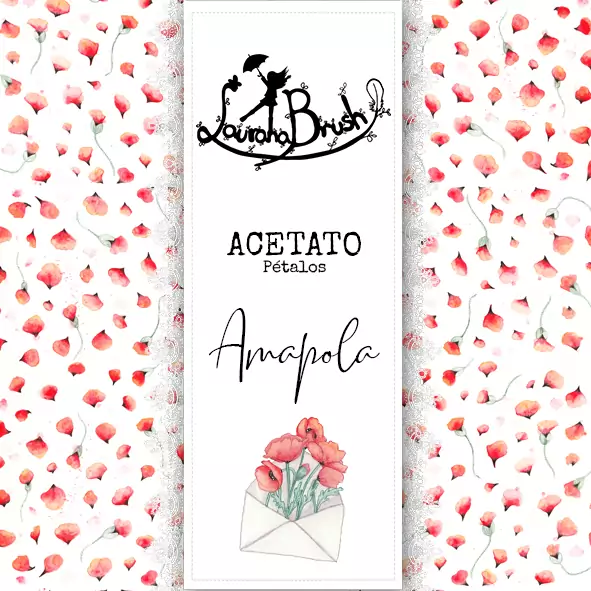 portada con acetato de amapolas